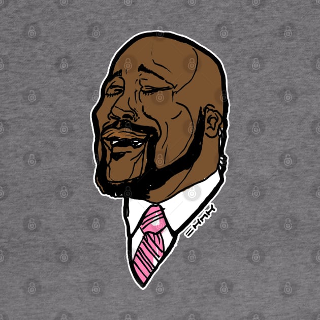 Shaq Singing Meme Tee by sketchnkustom